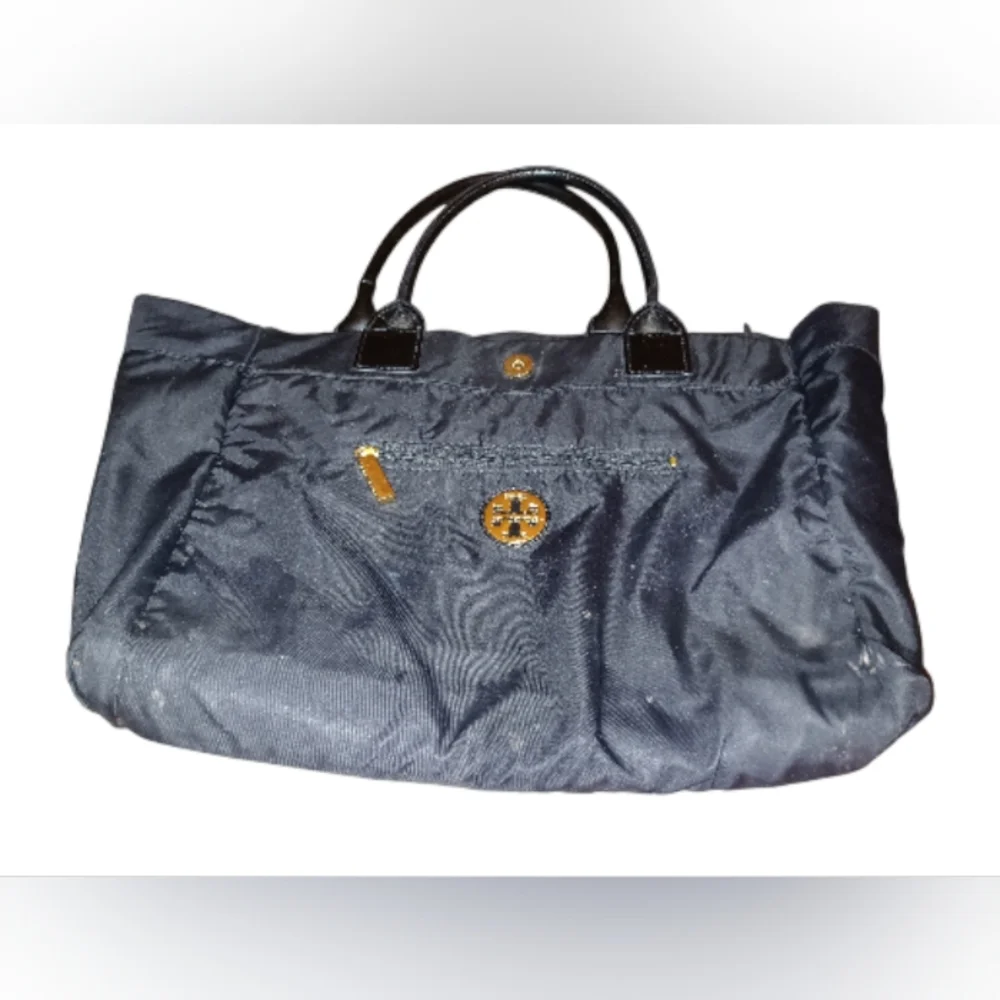 Tory Burch Black Ella Tote - Picture 2 of 15